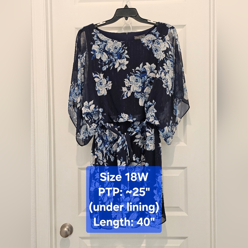 Jessica Howard Mini Dress, Like New, Size 18W (2X)